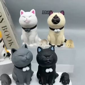 Mô Hình Trang Trí Tượng Mèo Mew Mew Cute Decor Xe Ôtô - Art House