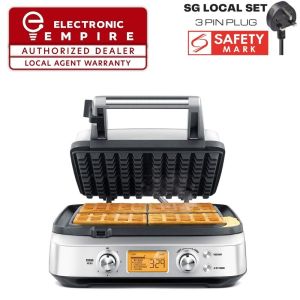 Breville BWM640 the Smart Waffle 4 Slice