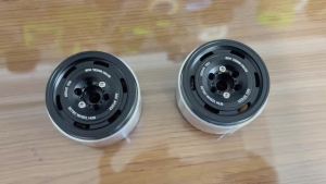 RS RC Metal 1.9" Beadlock Wheel Rim Tire Set for 1/10 RC Crawler Car Axial SCX10 Wraith RR10 Capra Traxxas TRX4 YK4082 YK4083