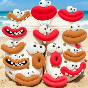 Hot Toys | 14pcs Cute Sausage-mouth Shoe Charms For Slides Sandals PVC Shoe Decoration Accessories For Christmas Birthday Gift Party Favor