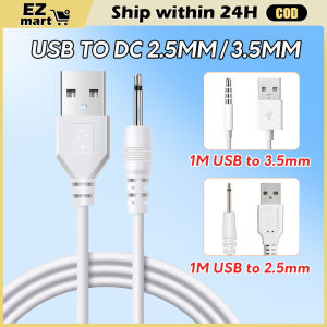 14/18mm USB Jack Plug Aux DC2.5/3.5mm Audio Cable USB for DC 2.5/3.5mm Charging Line