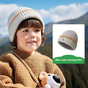 Kocotree | Mũ Len Cho Trẻ Em Có Bảo Vệ Tai Ấm Áp Cho Ngoài Trời