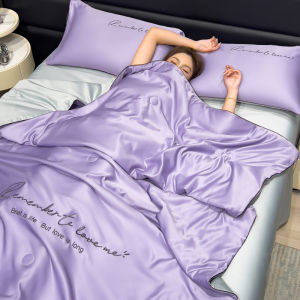 AIYUN | Cool Feel Ice Silk Summer Blanket Household Lightweight Quilt