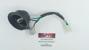 Cop Lampu Depan Megapro New Monoshock - Pitingan Fitting Fiting Piting Socket Soket Dop Bohlam Bulb