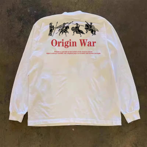 Long Sleeve T-Shirt 310 Pure Cotton Double Thread Mens Womens Casual Comfortable Breathable Sweatabsorbent Fashionable T-Shirt