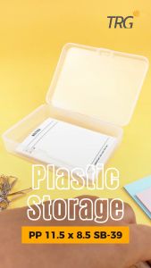 TRG Plastic Storage Box PP 11.5 x 8.5 SB-39 - Tempat Penyimpanan Kotak Plastik Kecil Serbaguna 115 x 85 cm TRG