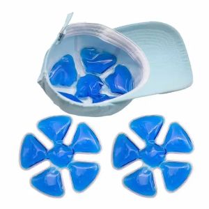 Ice Gel Pad for Head & Helmet – Reusable Hot & Cold Compress Cooling & Warming Relief for Outdoor Activities Sports & Daily
