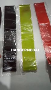 5 Set Resistance Loop Band HOME Pilates FITNESS CrossFit