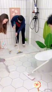 Chổi chà sàn 2in1 ( 1 mặt quét 1 mặt đẩy )