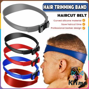Klimo Hair Trimming Hairband for Home DIY Haircuts Soft Portable Silicone Hairband
