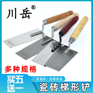 สีเทา Key เกรียงปูน Spreader กระเบื้องวางเครื่องมือกระเบื้องฟันเลื่อยพลั่วโคลนบอร์ดกระจาย Grout มีดสําหรับเซรามิคและกระเบื้อง