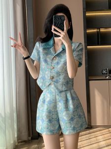 SUYE | Light Luxury Petite Fashionable Summer Wear Set