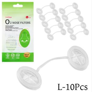 4/10pcs Disposable Invisible Nasal Plugs Dust Protection Multi-Size Unobtrusive Breathable Nasal Filtration Set Allergy Relief
