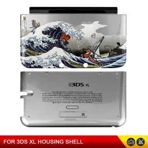 Replacement For 3DS XL LL Top Buttom Back Cover Game Console Case For 3DS XL LL Front Back Faceplate Housing Shell Case