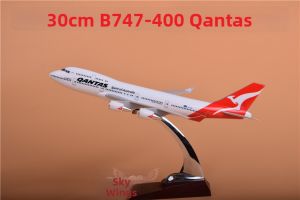 Resin Australian Airlines Model Plane