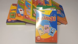 [SG STOCK] Kids Phonics & Math Flash Cards Addition Subtraction Telling Time Reusable Preschool Learning Cards