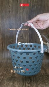 Keranjang Mini Sabun Serbaguna - Keranjang Jinjing Merk Clio - Channel Tempat Penyimpanan Sabun dan Perlengkapan Mandi