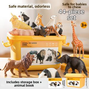 Jiaxun | Soft Rubber Early Education Animal Model Toy
