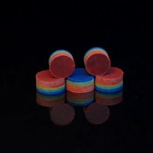 Rainbow Tip Billiards Tips 11/13.5mm Multi-Layers Pool Cue Stick Tip Billiard Accessories