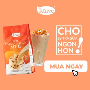 Bột Kem Béo MT35 Lúave 1kg - Bột Kem Béo Pha Trà Sữa Béo Thanh Thơm Trà Phù Hợp Nhiều Loại Trà