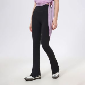 New High Waist Yoga Pants Womens Running Fitness Sports Trousers Anti-Curling Cloud Sensation Horse Hoof Shape Slimming