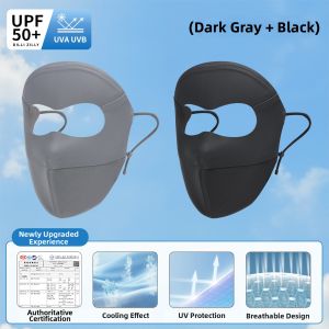 BILLI ZILLY | Full Face Sun Protection Mask Ultraviolet Blocking Seamless Breathable Icy Silk Mask
