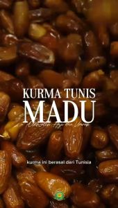 Kurma Tunisia Madu 1 Kg Original Best Quality Premium