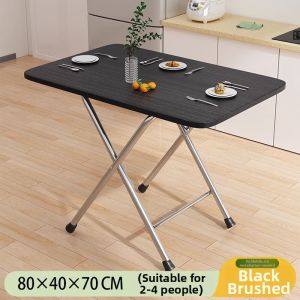 MEIKAIBIN | Portable Rectangular Folding Table for Home Small Space Renting and Vending