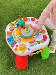 Đồ chơi Montessori Bàn Bận Rộn Đa Năng Phát Nhạc Toykingdom Cho Bé Có Thể Gấp Gọn