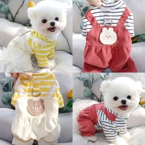 Quần Bốn Chân Cho Thú Cưng Chó Teddy Bichon Chó Nhỏ Schnauzer Yorkie Quần Áo Chó Có Thể Kéo Thương Hiệu Pet Beibei Phong Cách Thường Ngày