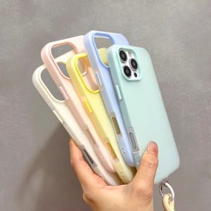 GEXINGYUE | Matte Pure Color Jelly Phone Case