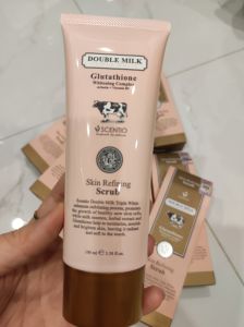 01 tuýp Tẩy tế bào chết double milk Thái Lan 100ml