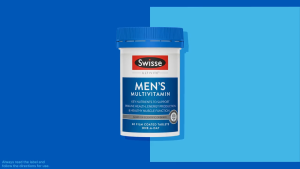 Swisse Ultivite Mens Multivitamin - Key nutrients for immune health energy production healthy muscle support - 120 film coated tablets - One a day