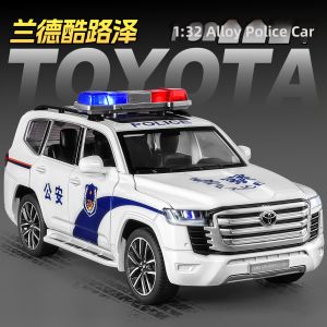 HEIMANBA | Xe Cảnh Sát Đồ Chơi Die-cast 1/32