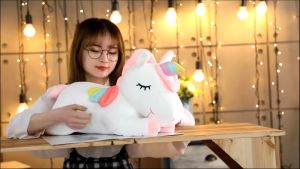 Unicorn Plush Toys Stuffed Softtoys Doll Unicorn Pillow Pony Doll Childrens Gift Doll 30cm / 60 cm