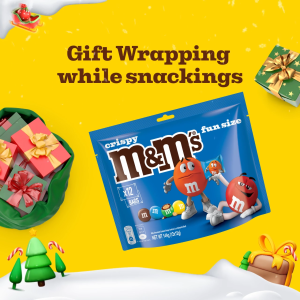 M&MS Crispy Chocolate Fun Size 144g Chocolate / Crispy