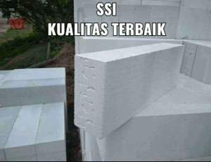 BATA RINGAN HEBEL SSI area TASIKMALAYA (harga untuk 9m3/kubik sudah termasuk ongkos kirim UNTUK YANG BONGKAR DI TANGGUNG PEMBELI)