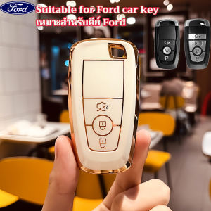 เคสกุญแจพลิก Ford ฝาครอบกุญแจ F-150 Explorer Ecosport everest อุปกรณ์ตกแต่งรถยนต์ Ford ปลอกกุญแจรถ Ford