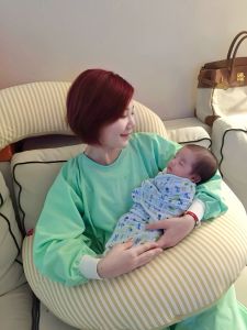 Celebrity-Style Nursing Pillow Waist Support Pillow Newborn Baby Feeding Artifact Confinement Baby Nursing Pillow Hug Style