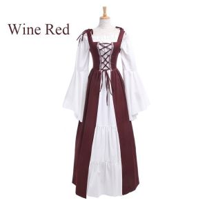 Halloween Medieval Renaissance Costume Dress