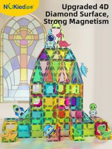 NUKied | Translucent Educational Magnetic Building Blocks Toys