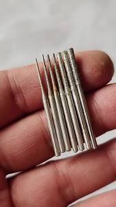 0.8-2.5mm Coated Drill Bits with 2.35mm Shank 10Pcs Set Professional Solution for Jewelry Making