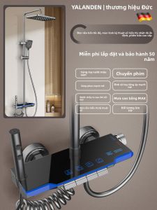 YALANDENG | Bộ Hoa Sen Tăng Áp và Điều Chỉnh Nhiệt Độ