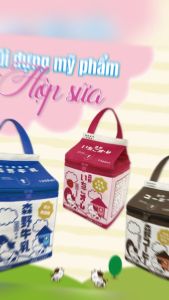 Túi Đựng Tã Sữa Mỹ Phẩm Hộp Sữa Đa Năng - Hàng Nhập Khẩu