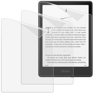 MoKo 3 Pack Screen Protector for 7\\\" Kindle Paperwhite 12th Generation 2024 and Kindle Colorsoft Signature Edition Anti-Glare Premium PET Protective Film Full-Coverage Matte Screen Protector
