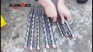 MONAKE Alat Jerman Mata Bor (COD)  Bobok Beton 6 8 10 12 14 16 18mm Tembok Besi Twisted Drill Bit High Quality