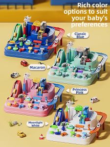 WANJUTEGONGDUI | Intelligence Educational Track Vehicle Adventure Toy for 3-6 Year Old Boys