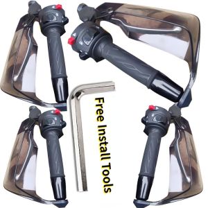 Motorcycle Modified Handlebar Handguard Hand Windshield for Suzuki Honda Yamaha Hand Guard Wind Deflector Rain Shield Windshield