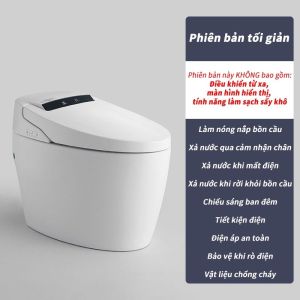 Bồn cầu thông minh XIAOMI bệ xí toilet nhà vệ sinh bồn tiêu cảm ứng tự động xịt rửa sấy tự động đóng mở nắp
