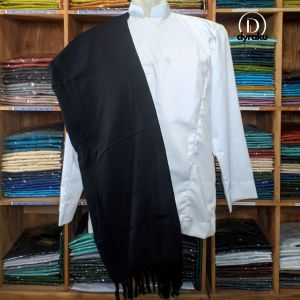 Sorban Gus Iqdam Sorban Rida Polos Bahan Adem dan Nyaman Sorban Polos Warna Hitam Puti Hijau Pm
